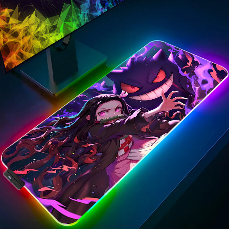 Tech Accessories For Desk - RGB Alas Mouse Besar Alas Meja