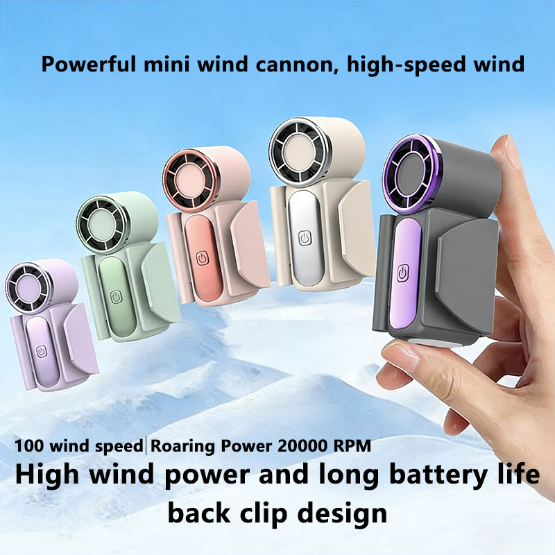 Usb Fan Silent - Kipas Genggam Mini USB Isi Ulang,