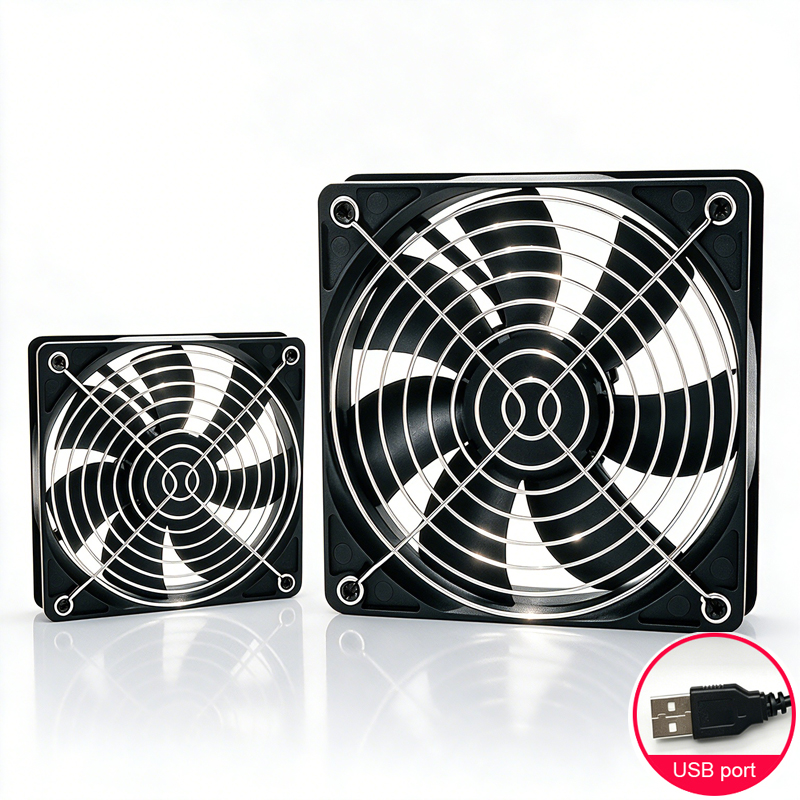 Usb Fan Silent - Kipas Pendingin USB Router Set-Top Box