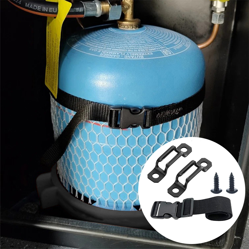 Tech Computer Accessories - Penyangga dan Tali Pengikat Tabung Gas