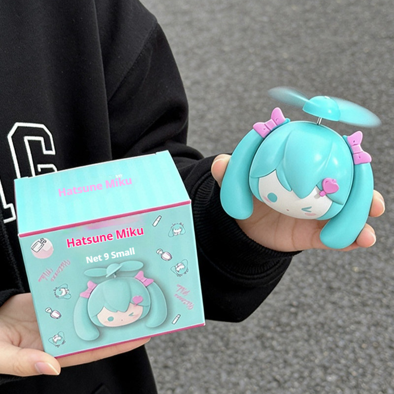 Usb Fan Silent - Kipas Genggam Mini Miku Lucu, Kipas