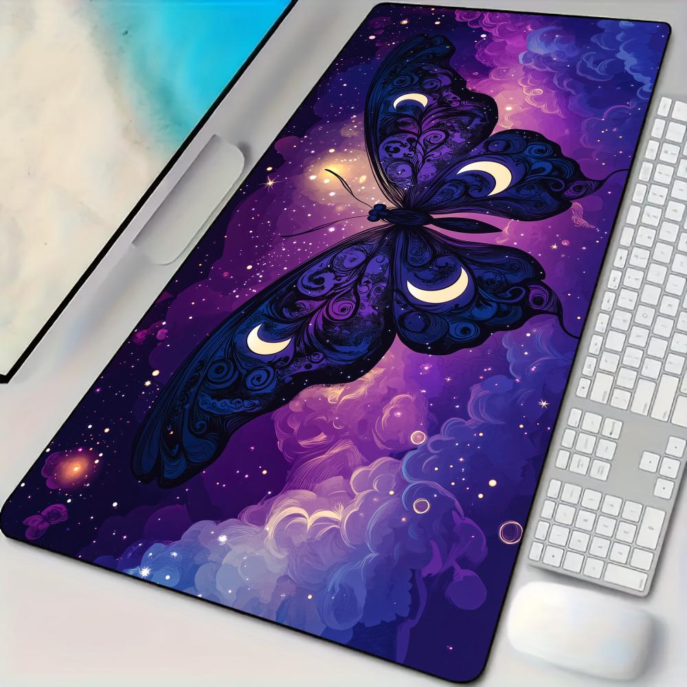 Tech Accessories For Desk - Alas Mouse Kupu-Kupu Malam Elegan, Alas