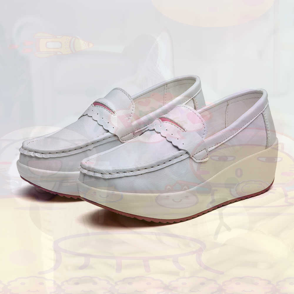 Tech Accessories For College - Plataform Sepatu Kets Merah Muda Musim