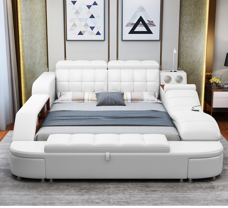 Tech Queen - Tempat Tidur Multifungsi Ukuran King/Queen Tempat