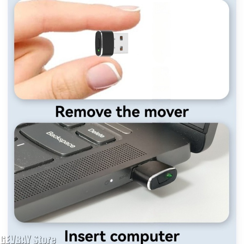 Tech Accessories Pc - Mini USB Mouse Jiggler Penggerak Mouse