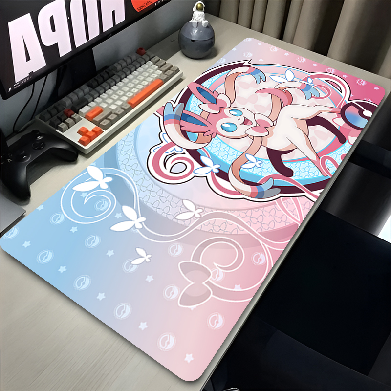 Tech Accessories For Desk - Alas Mouse Lucu Merah Muda Besar