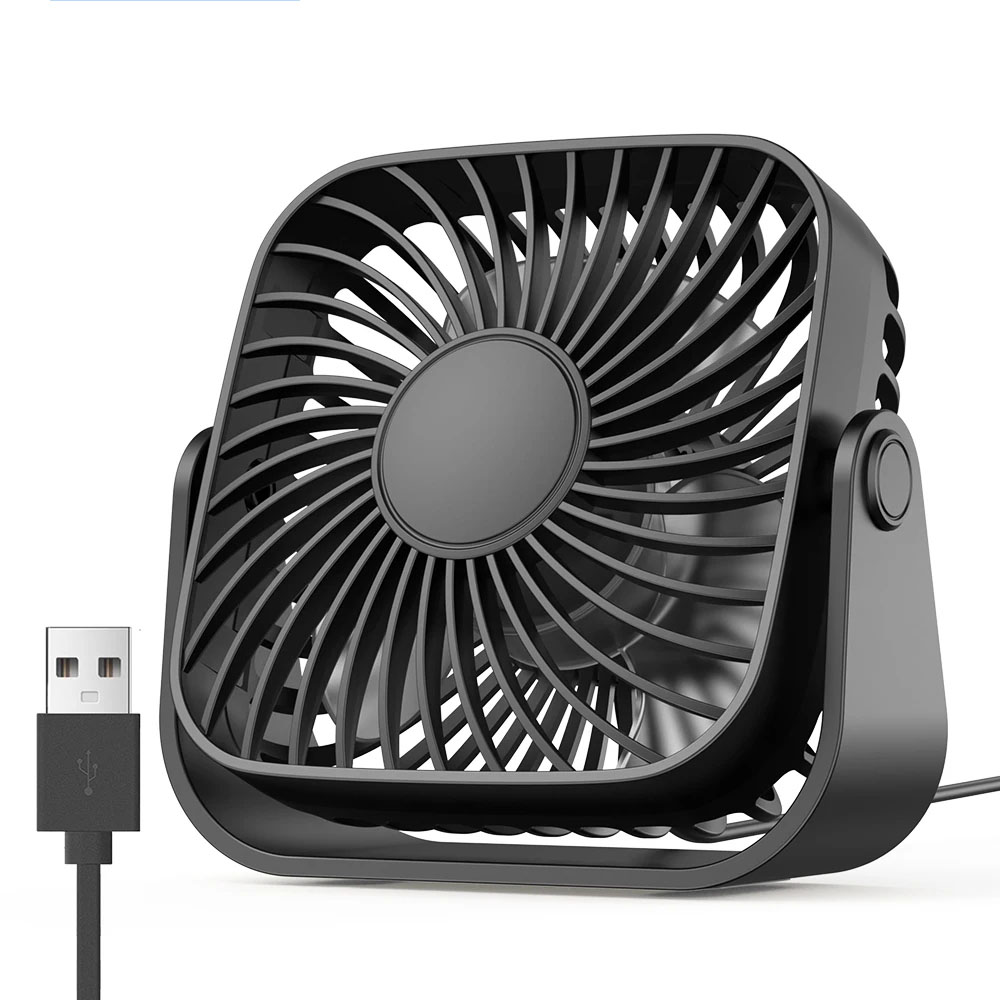 Usb Fan Silent - Kipas Mini Portabel USB 4 Inci
