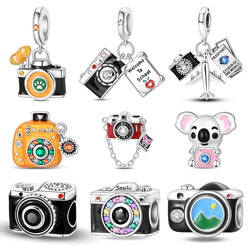 Tech Accessories For Travel - Gantungan Kamera Vintage Perak 925 Sterling,