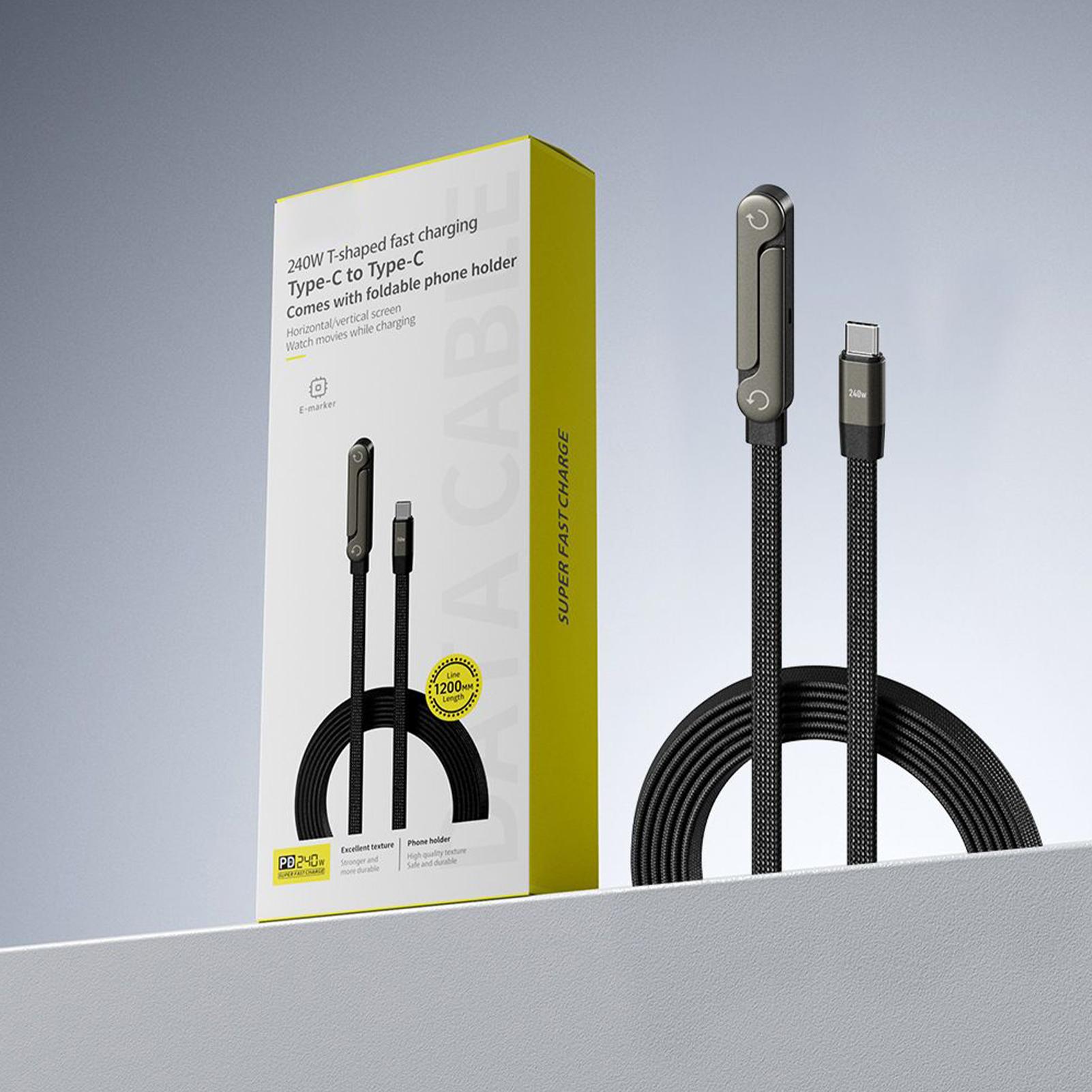 Tech Accessories For Travel - Kabel Charger Holder Tak Terlihat 2-in-1