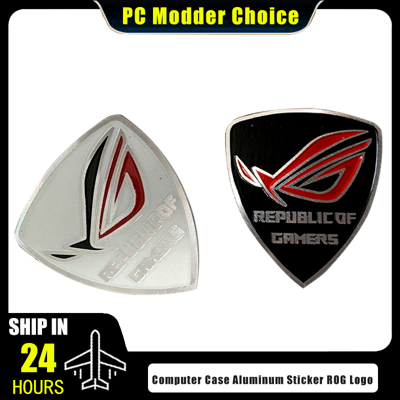 Stiker komputer aluminium Logo - Tech Accessories Pc ulasan dan harga