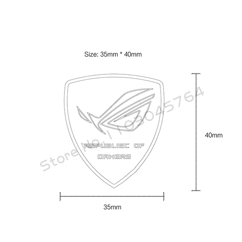 Stiker komputer aluminium Logo - Tech Accessories Pc ulasan dan harga