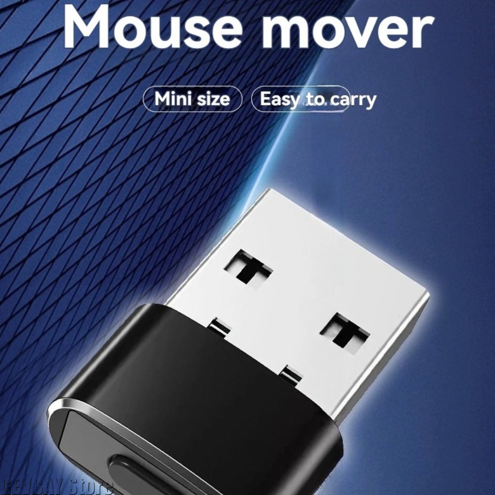 Mini USB Mouse Jiggler Pengger - Tech Accessories Pc ulasan dan harga