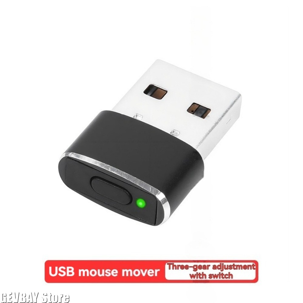 Mini USB Mouse Jiggler Pengger - Tech Accessories Pc ulasan dan harga
