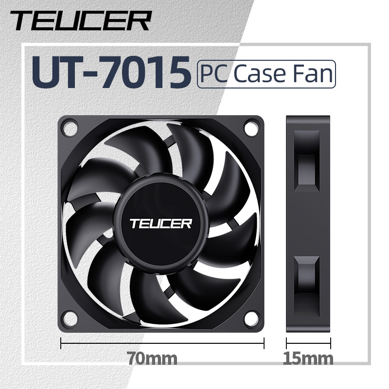 Teucer UT-7015 7Cm Kipas Pendi - Tech Computer Accessories ulasan dan harga
